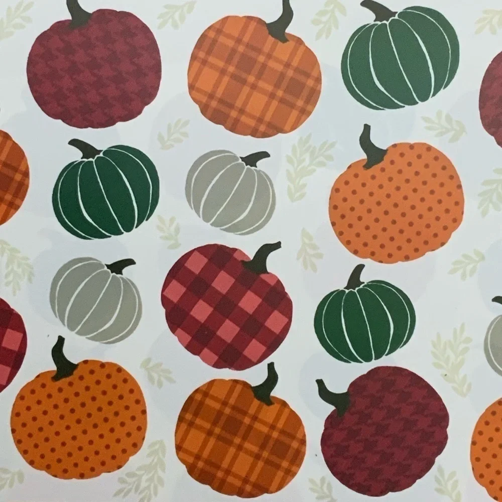 Autumn Placemats Seasonal Harvest Halloween Fall Set of 4 Pieces 12 X 17 in